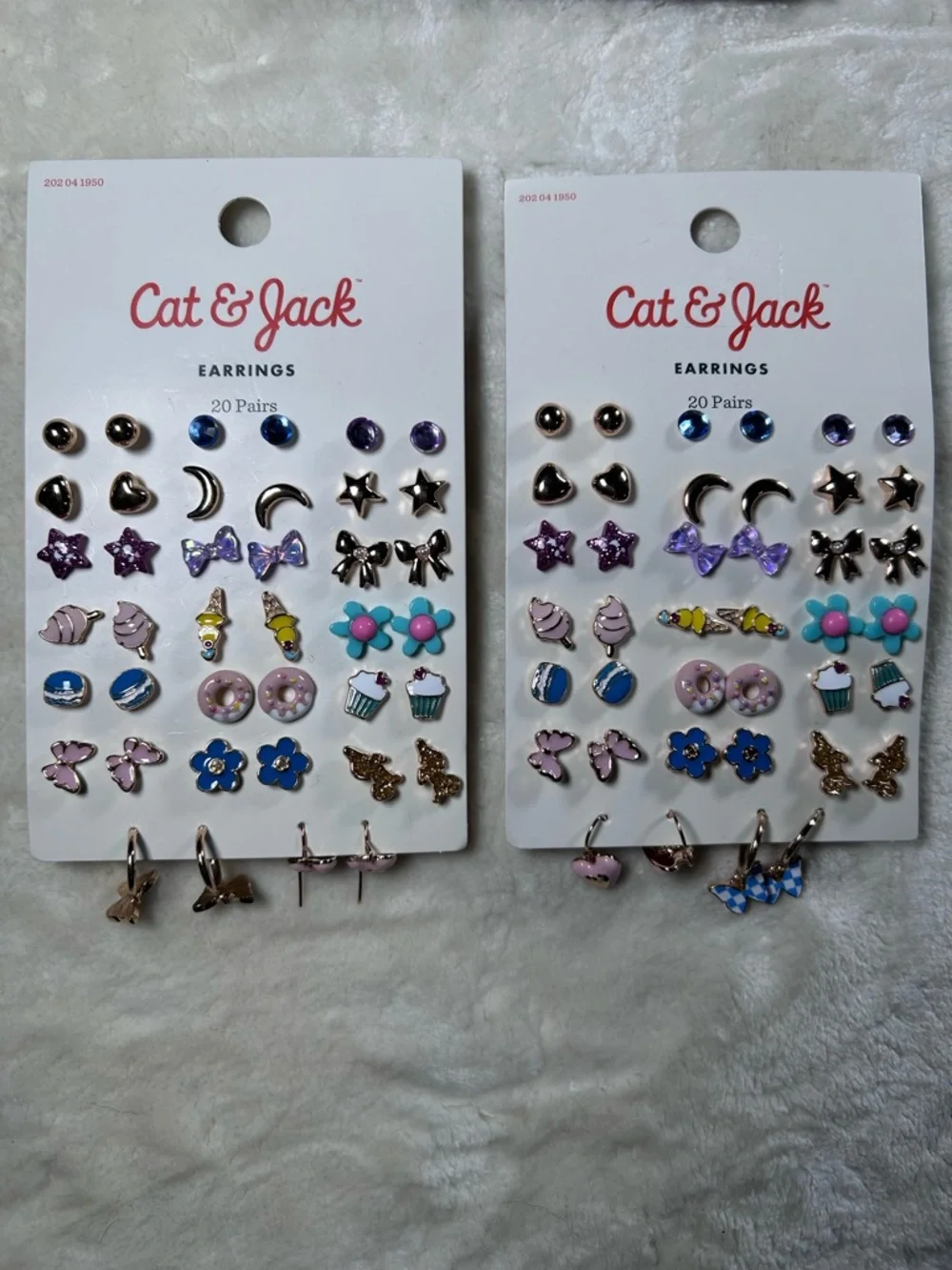 NWT Jewelry Bundle, Daughter Butterfly Huggie Hoops earrings